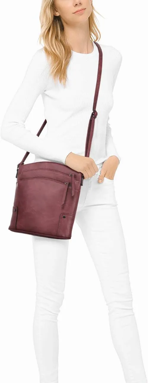VONMAY Crossbody Bags for Women Purses Handbags Multi Pockets Shoulder Bag with Adjustable Strap