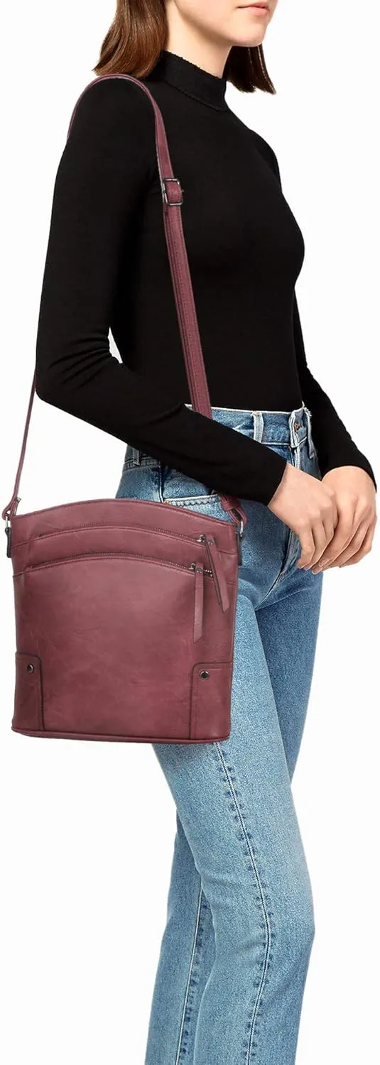 VONMAY Crossbody Bags for Women Purses Handbags Multi Pockets Shoulder Bag with Adjustable Strap