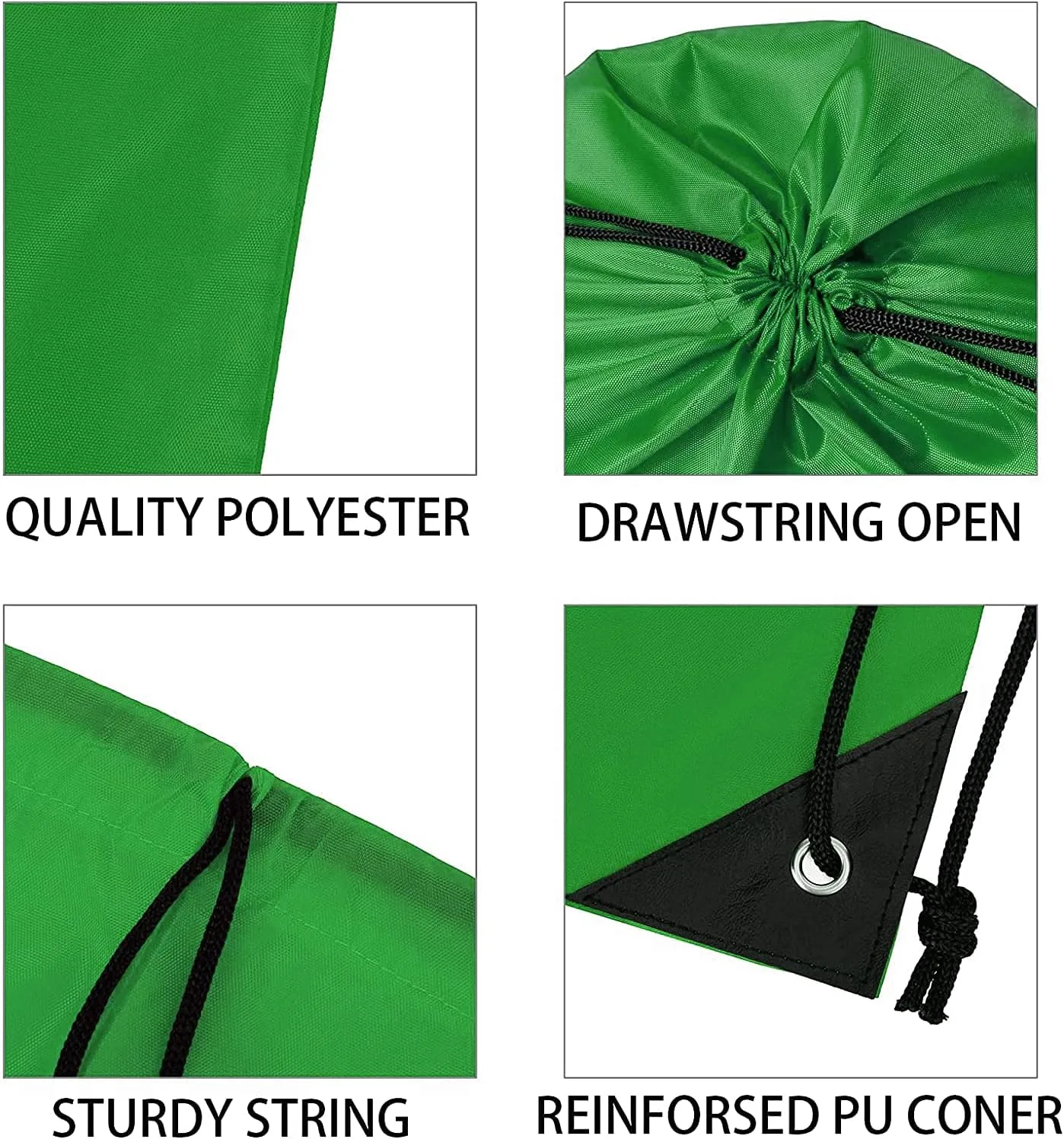Vorspack Drawstring Backpack 10 Pieces for Party Gym Sport Trip