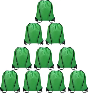 Vorspack Drawstring Backpack 10 Pieces for Party Gym Sport Trip