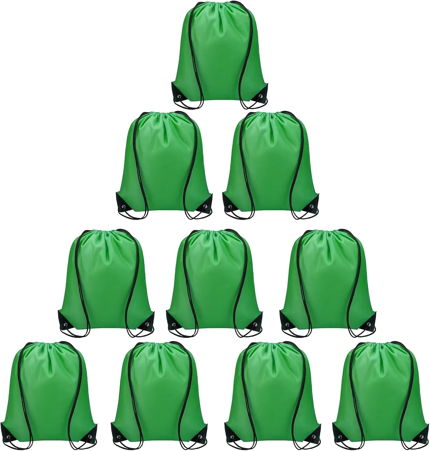 Vorspack Drawstring Backpack 10 Pieces for Party Gym Sport Trip