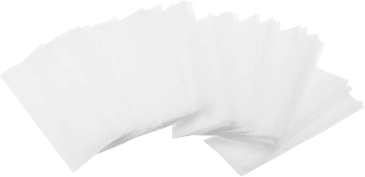 VOSAREA Non-Woven Tall Grow Bags 500pcs 10x10cm Plant Grow Bags Excellent Water Permeability