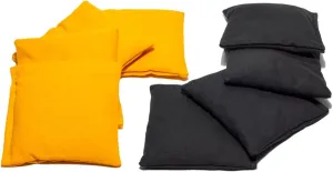 Weather Resistant Cornhole Bags (Set of 8) - Professional Regulation Size/Weight (16 oz) - Use on Pro Corn Hole Boards or Bean Bag Toss Sets