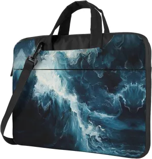 WITHIN THE TIDES Print Messenger Bag & Case Shoulder Strap Fashionable Laptop Bag for Business Travel