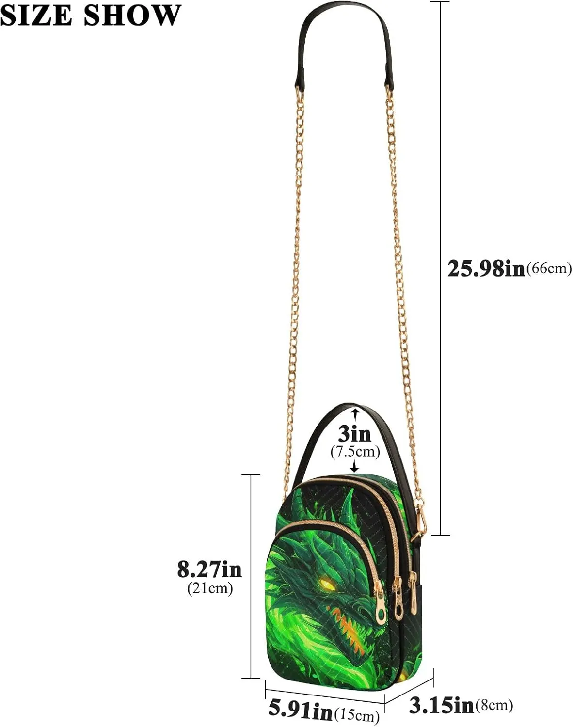 Women Crossbody Bags Quilted Purse with Chain