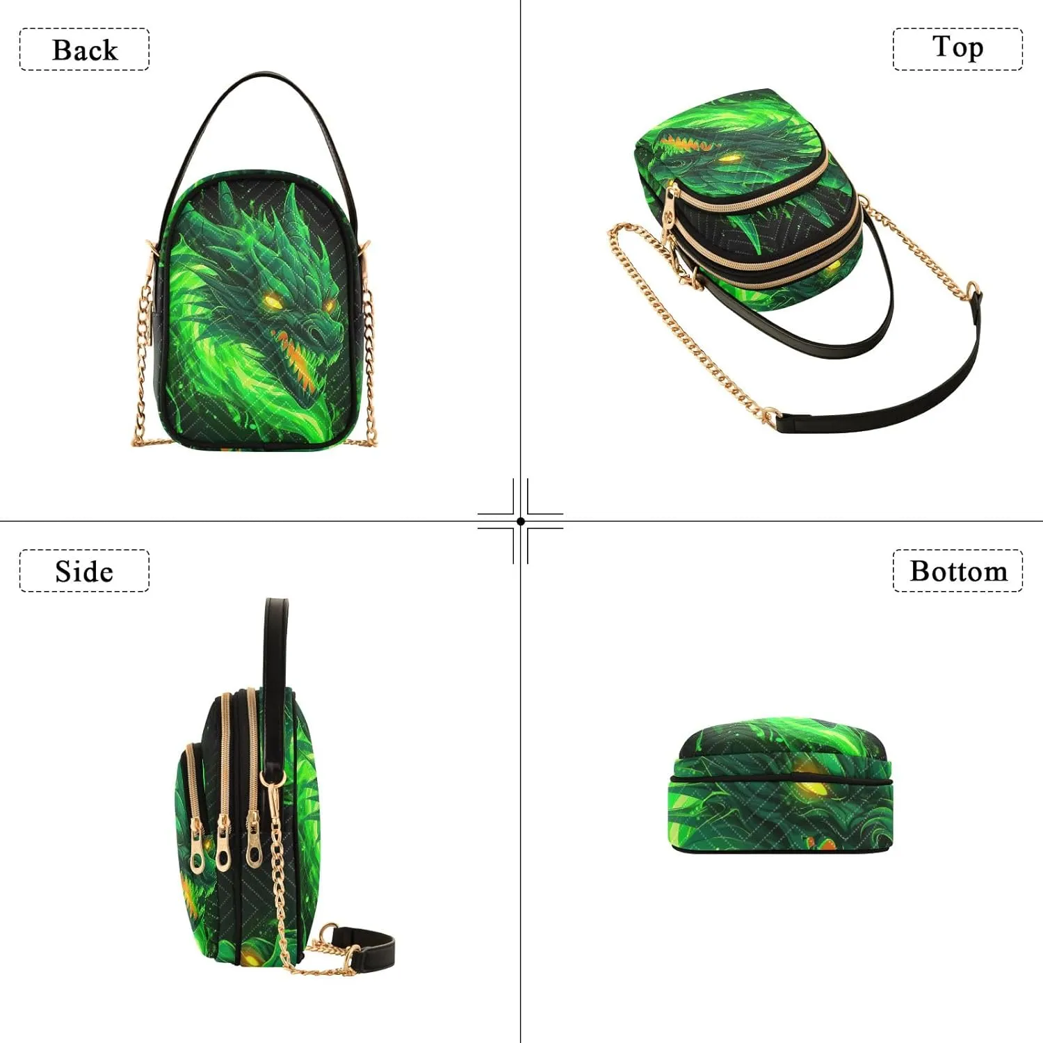 Women Crossbody Bags Quilted Purse with Chain