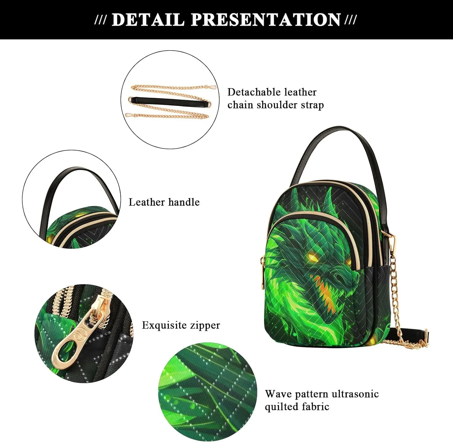 Women Crossbody Bags Quilted Purse with Chain