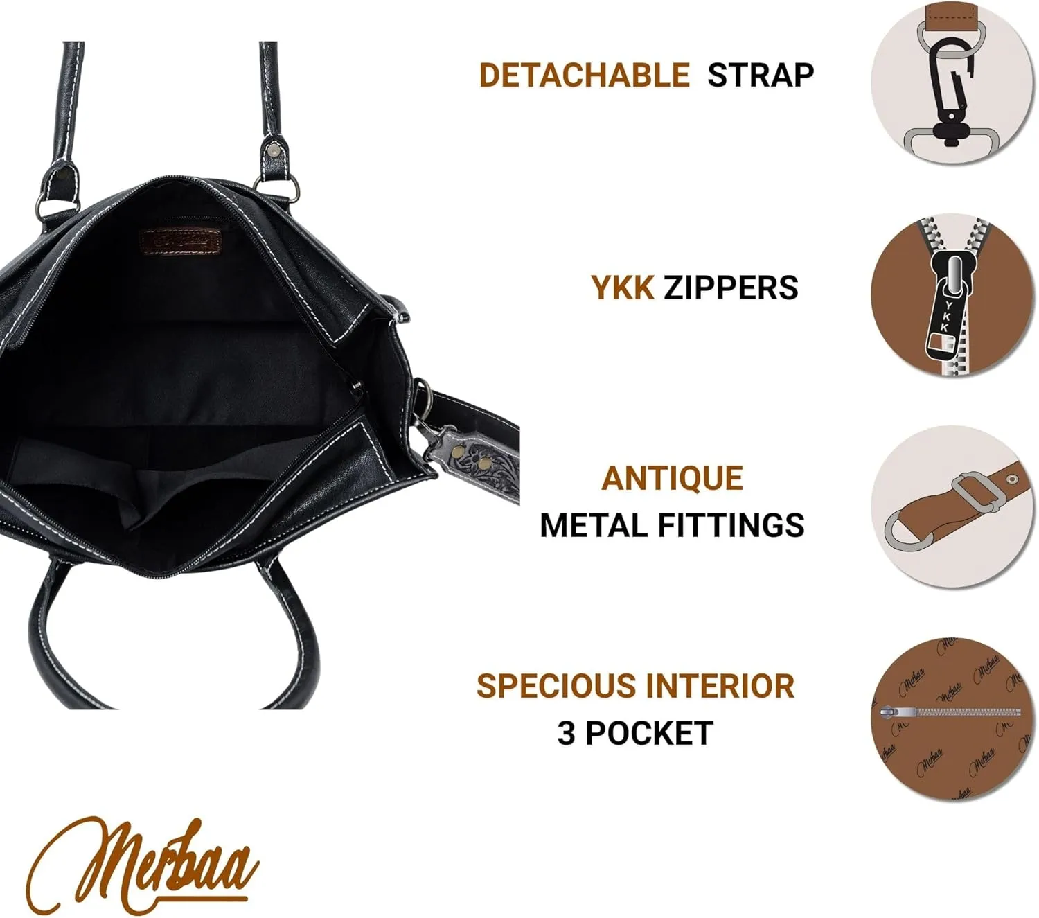 Women Natural Cowhide Leather Hand Bag With Adjustable Detachable Strap Leather Massenger Handbag Purse Sling Bag