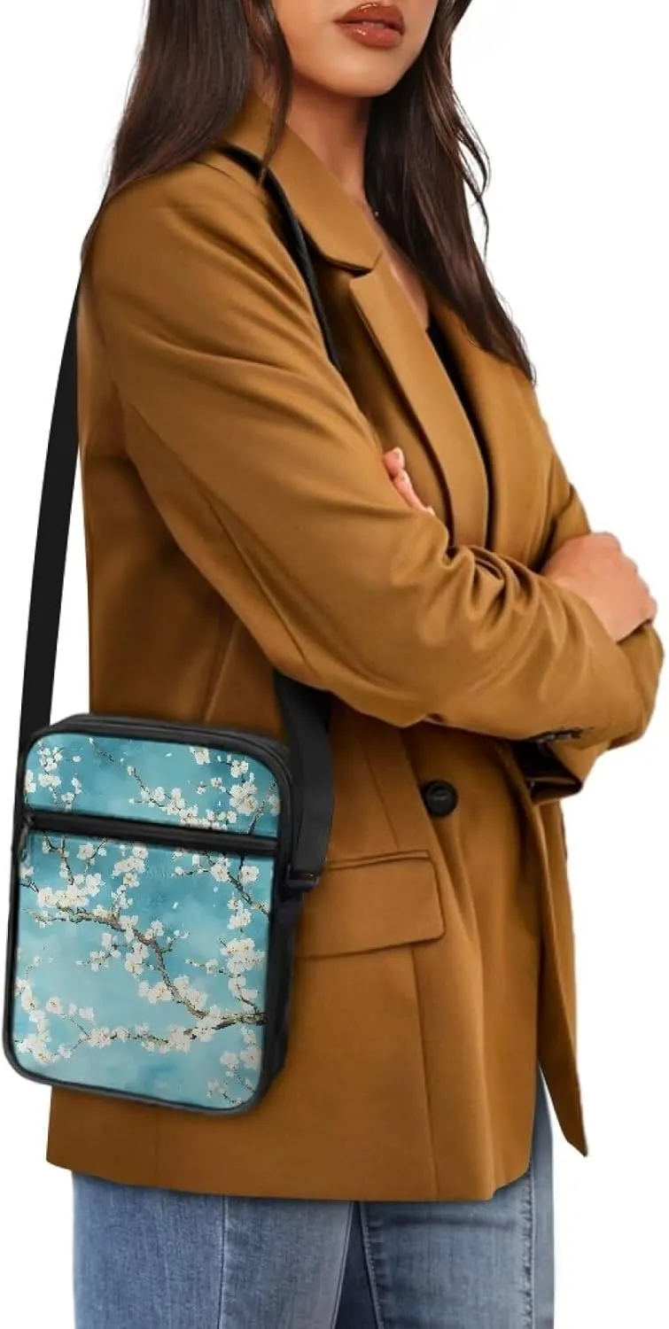 Women Small Crossbody Bag Cross Body Cell Phone Bag Purse Wallet Pouch Lightweight Sling Bag Shoulder Handbag