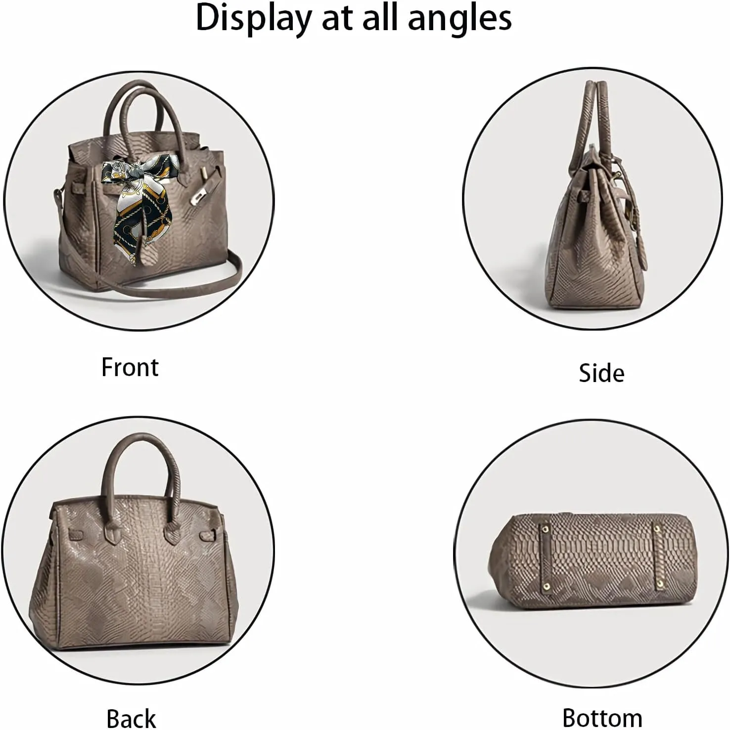 Women's adjustable shoulder strap shoulder bags and crossbody bag large capacity handbags fashion underarm Purses