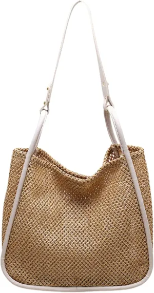 Women's Woven Bag, Beach Bags for Women, Straw Purses for Women, Woven Tote Bag for Women, Straw Purse, Beach Purse