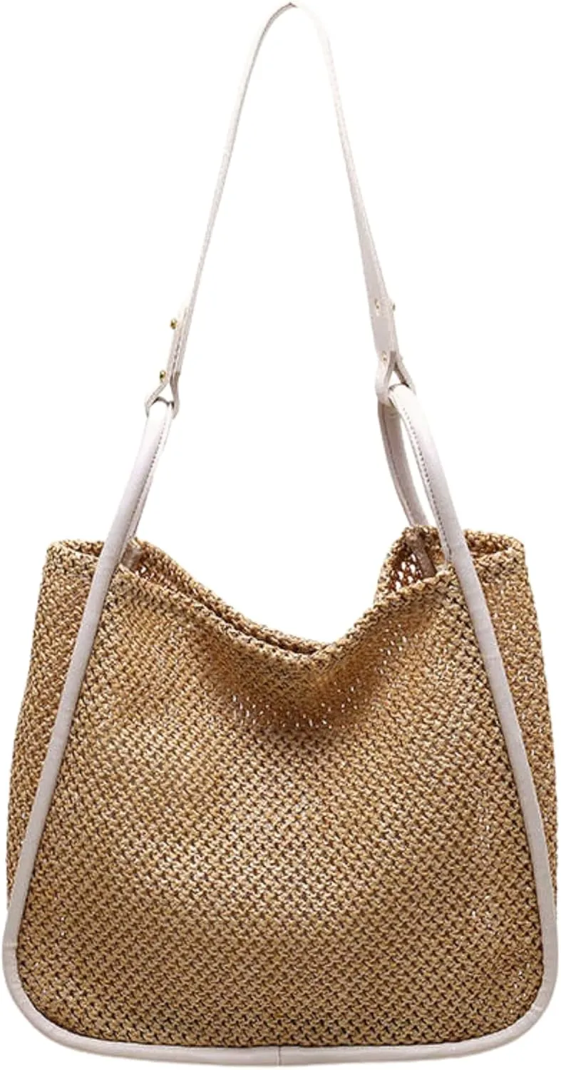 Women's Woven Bag, Beach Bags for Women, Straw Purses for Women, Woven Tote Bag for Women, Straw Purse, Beach Purse