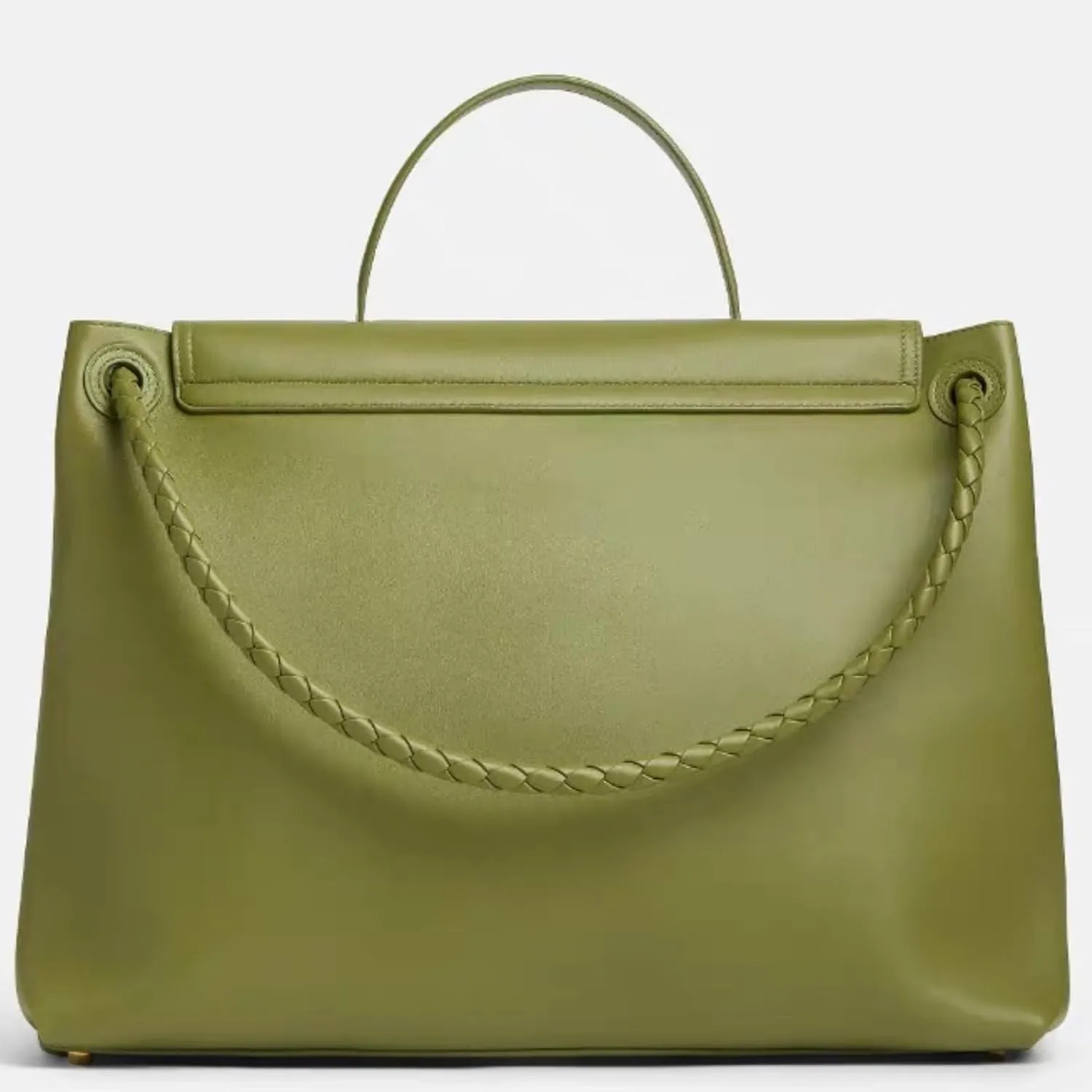 Women's Woven Bags, Crossbody Bags Fashion Women's Leather Tote Bag - Medium Crossbody with Bow, Trendy Handbags