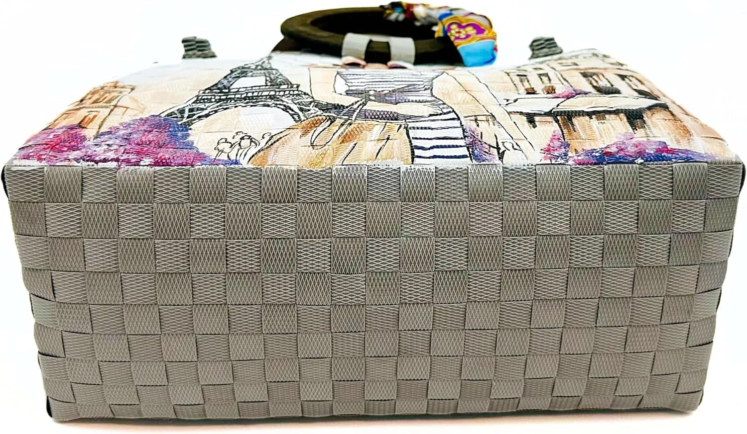 Woven Bags for Women - Tote Bag for Women - Shoulder Bag - Hand Painted Bags Travel Beach Satchel Bags