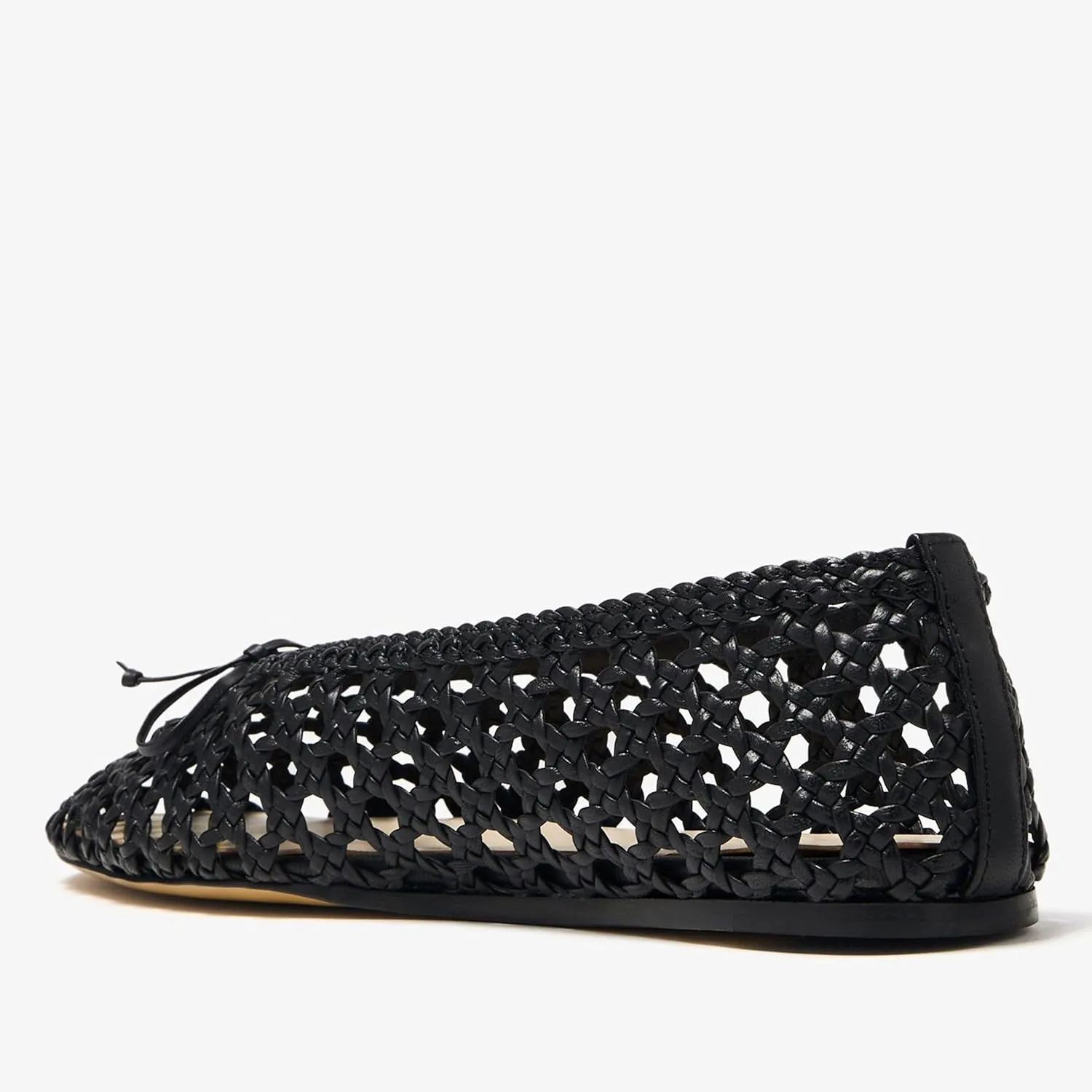 Woven Ballet Flats Shoes for Women with Strap Charming Comfortable Casual Elegance Flat Mary Janes Suitable for Woven Bags