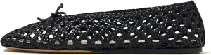 Woven Ballet Flats Shoes for Women with Strap Charming Comfortable Casual Elegance Flat Mary Janes Suitable for Woven Bags