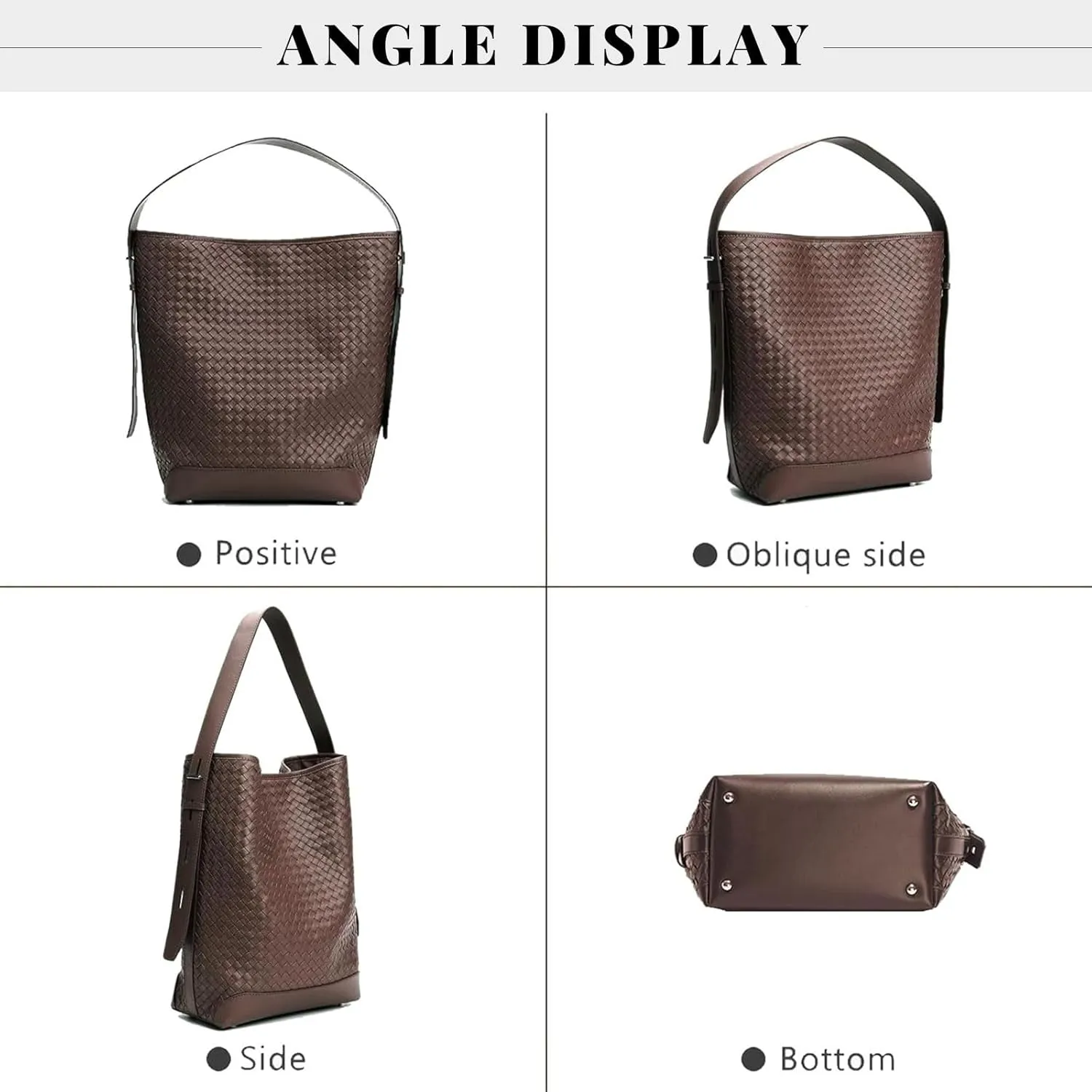 Woven Tote Bag For Women, Fashion Crossbody Shoulder Bag, Casual Top-handle Handbags, and Travel Purses Phone Bag