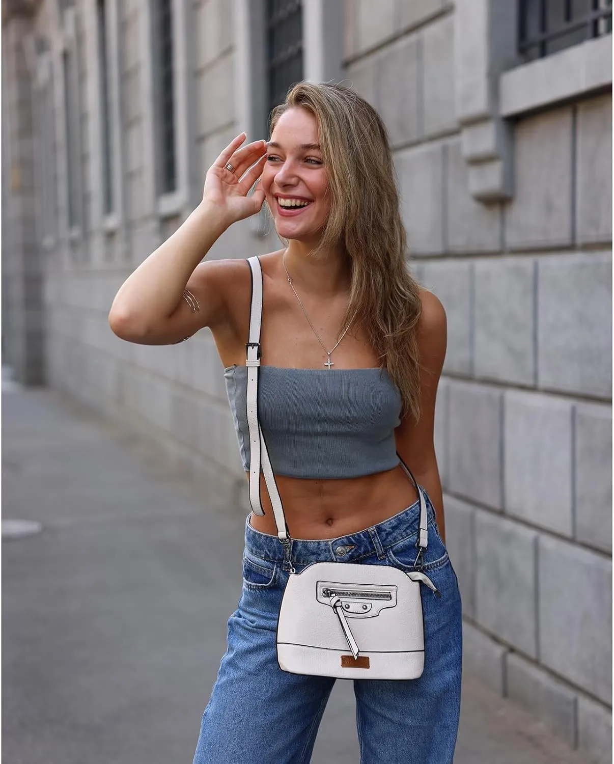 Wrangler Small Crossbody Bags for Women Shoulder Cute Purses and Handbags with Adjustable Strap