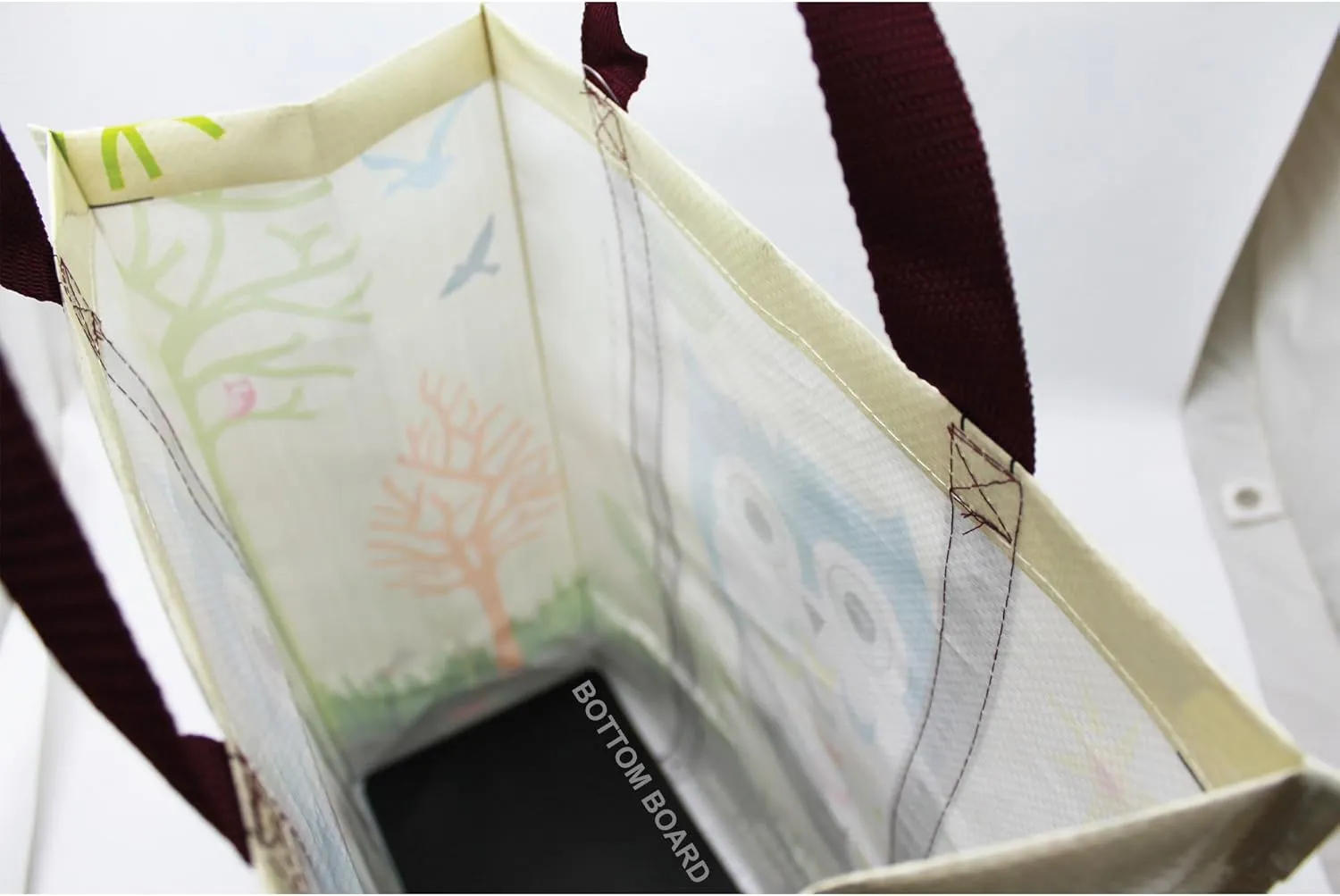 X-Large Laminated Woven Reusable Shopping Bag, Recycled Plastic Bag
