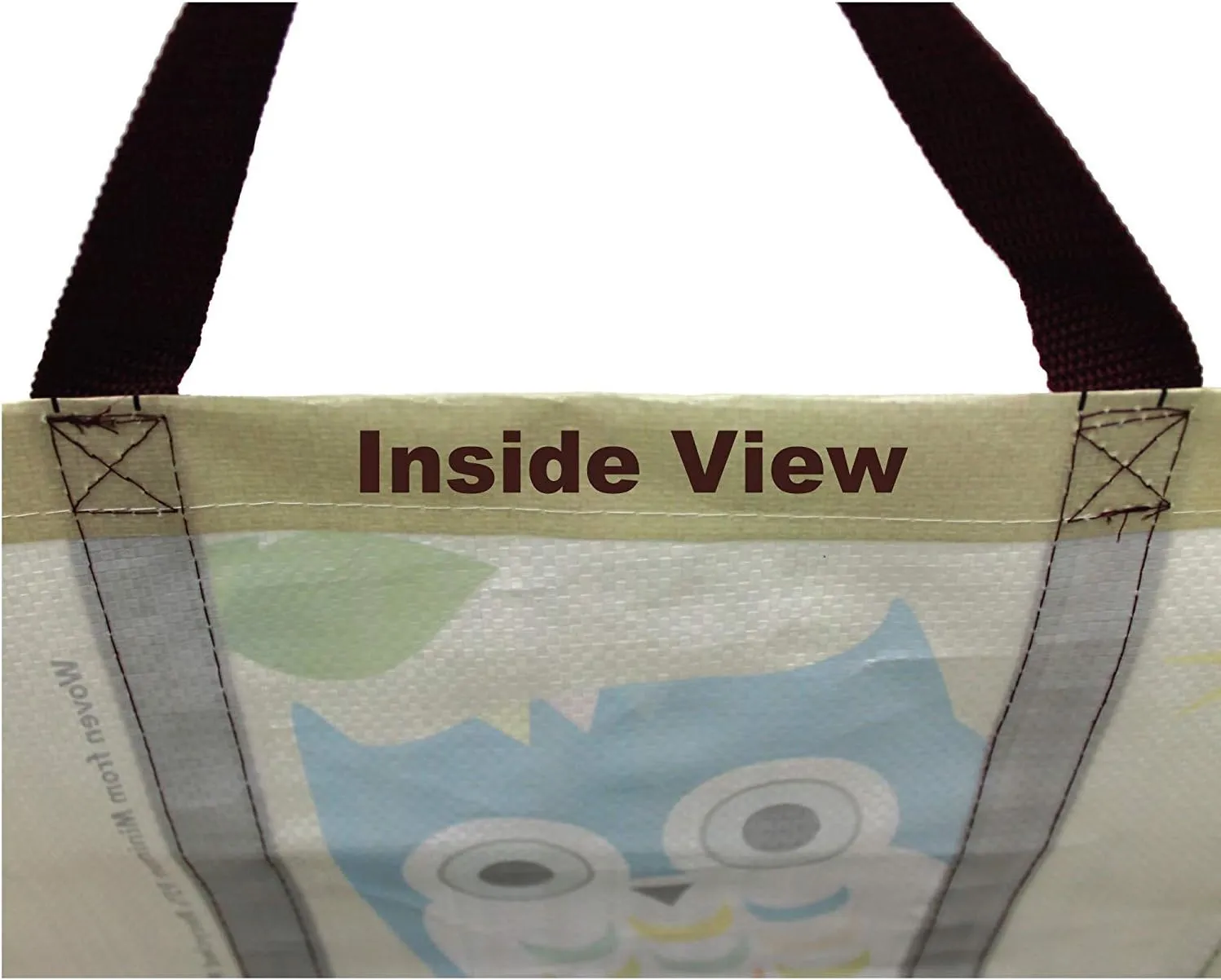 X-Large Laminated Woven Reusable Shopping Bag, Recycled Plastic Bag
