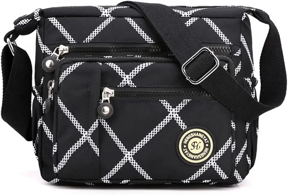 Yohora Crossbody Bag for Women Shoulder Purse Waterproof Nylon Travel Handbag
