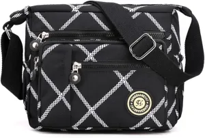 Yohora Crossbody Bag for Women Shoulder Purse Waterproof Nylon Travel Handbag