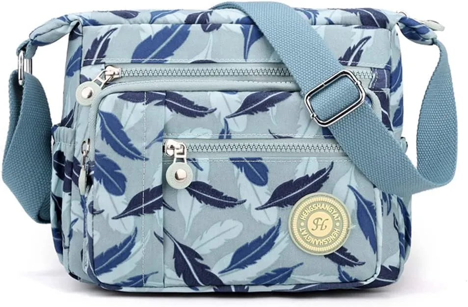 Yohora Crossbody Bag for Women Shoulder Purse Waterproof Nylon Travel Handbag