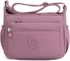 Yohora Women’s Shoulder Handbag Nylon Crossbody Purse Waterproof Messenger Bag