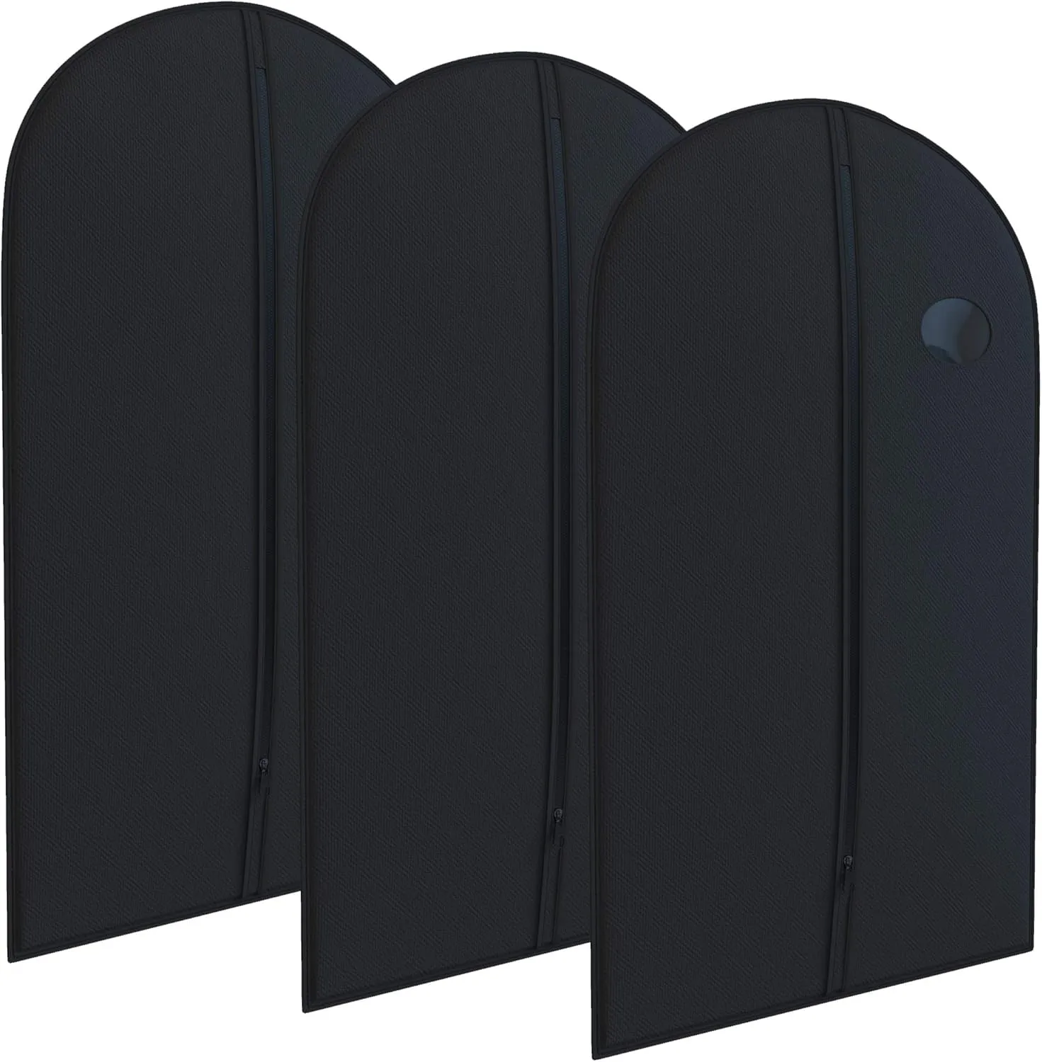 Your Bags Black Suit Garment Travel Bags 3 Pack - 40" X 24"