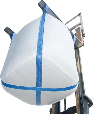 YURME 2 Pack FIBC Bulk Bag, Flexible Bulk Bags 1.5 Ton Bag, 35"L x 35"W x 43"H, 3300lbs SWL, Woven Polypropylene Bags (2)
